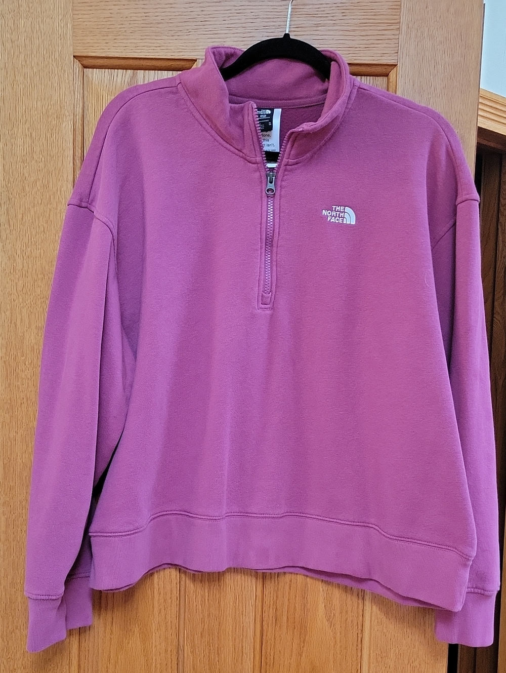 The North Face Rose-Purple Half-Zip Fleece Pullover